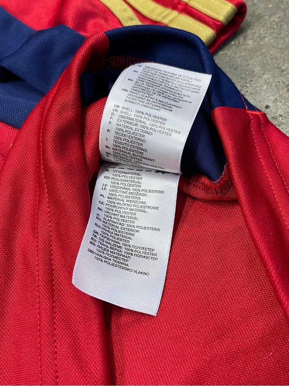 Adidas Climacool STC Hurricane Soccer 1/4 Zip Jacket - Picture 9 of 9